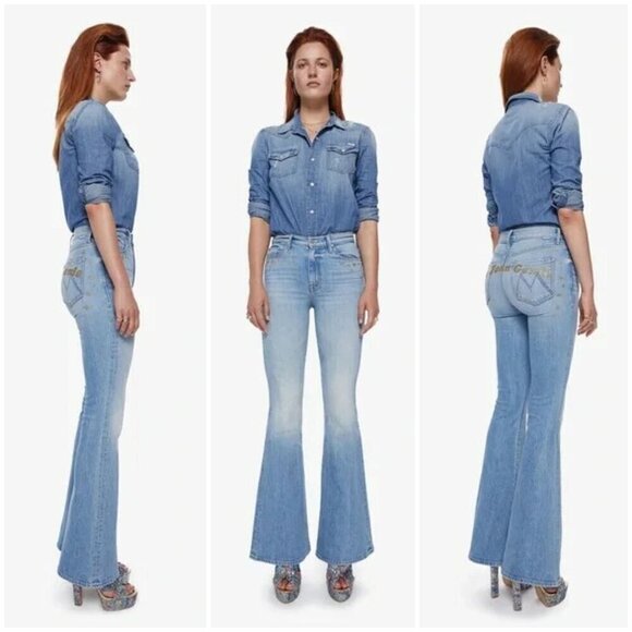 💕MOTHER SUPERIOR💕 MOTHER x BOWIE The Super Cruiser ~ The Jean Genie 30 NWT - Picture 7 of 17